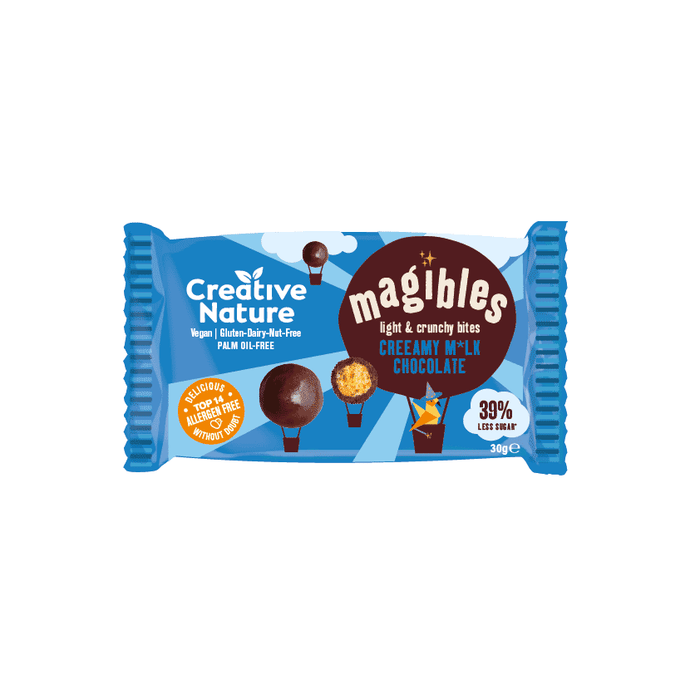 Creative Nature Magibles Creamy M*lk Chocolate 30g SINGLE