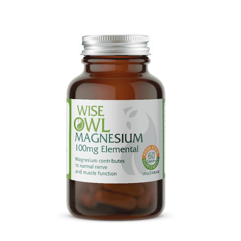 Wise Owl Magnesium 100mg 60s