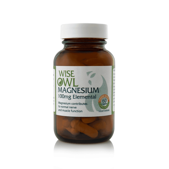 Wise Owl Magnesium 100mg 60s