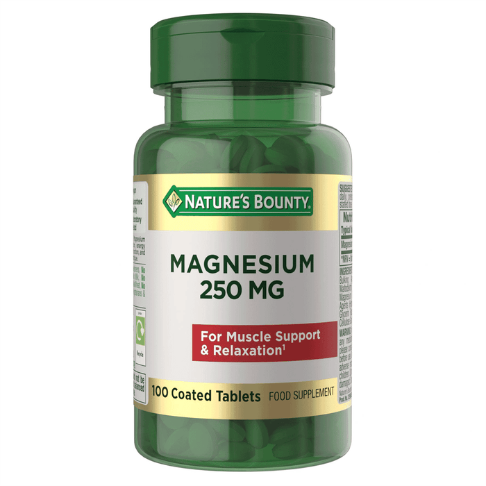 Nature's Bounty Magnesium 250mg 100s