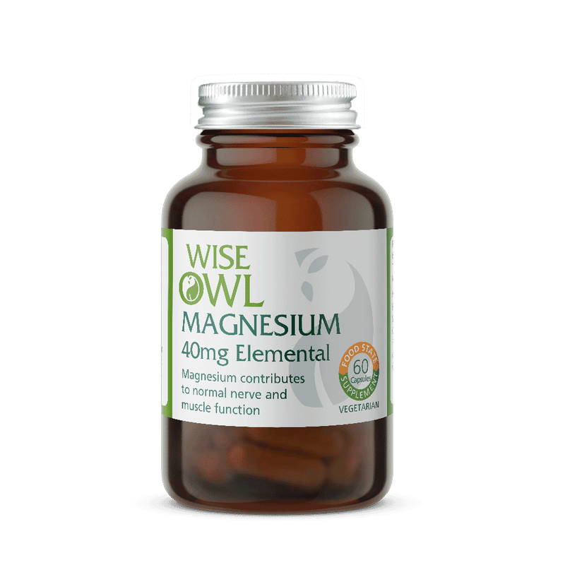 Wise Owl Magnesium 40mg 60s