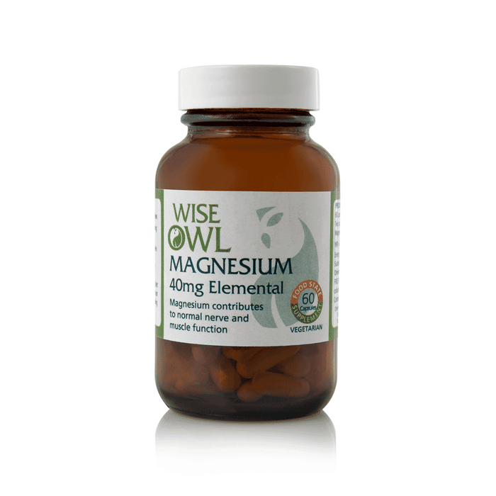 Wise Owl Magnesium 40mg 60s