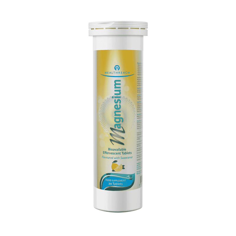 Health Reach Magnesium Bioavailable Effervescent Tablets 20s