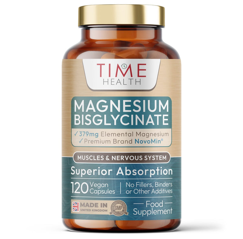 Time Health Magnesium Bisglycinate 120s