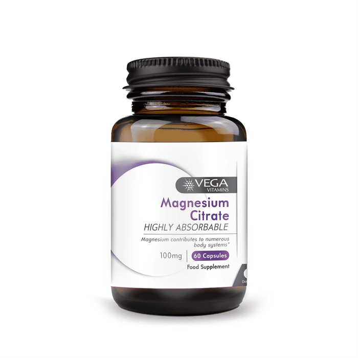 Vega Magnesium Citrate 100mg 60s