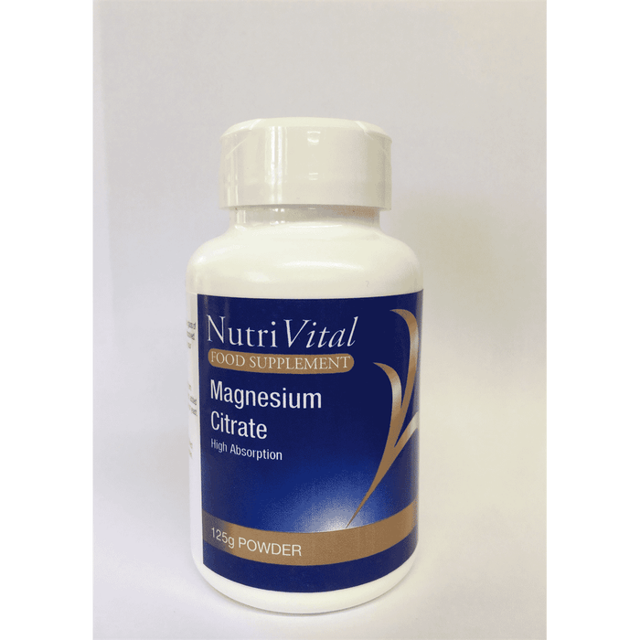 Nutrivital Magnesium Citrate 125g