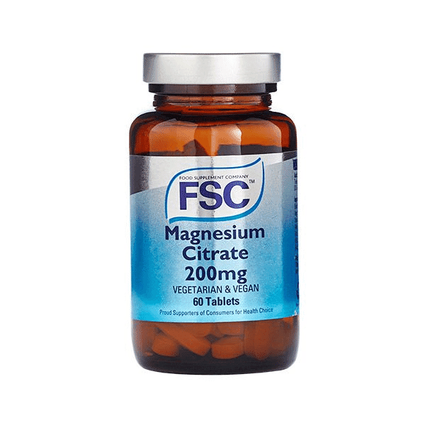 FSC (The Food Supplement Company) Magnesium Citrate 200mg 60s