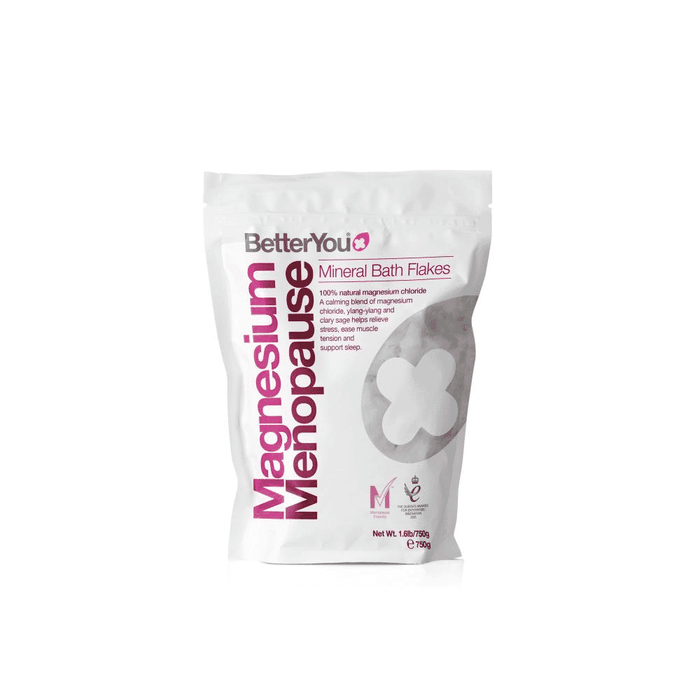 BetterYou Magnesium Menopause Mineral Bath Flakes 750g