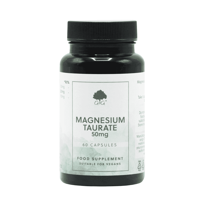 G&G Vitamins Magnesium Taurate 50mg 60s
