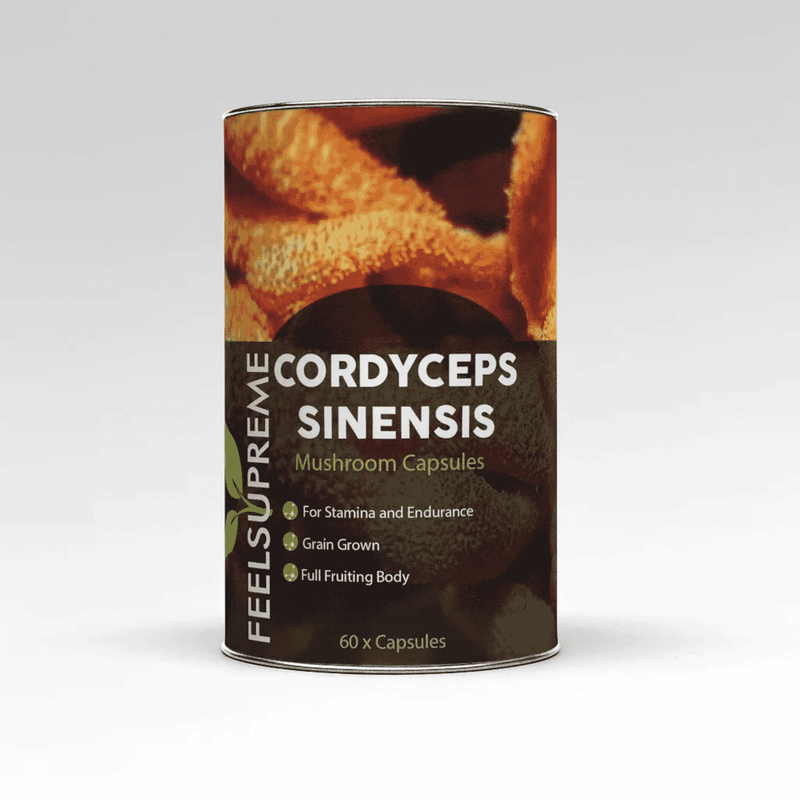 Feel Supreme Cordyceps Sinensis Mushroom Capsules 60s