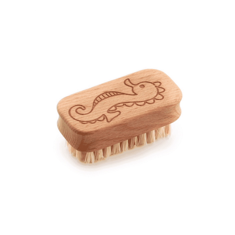 ecoLiving Kids Natural Vegan Nail Brush Sea Horse