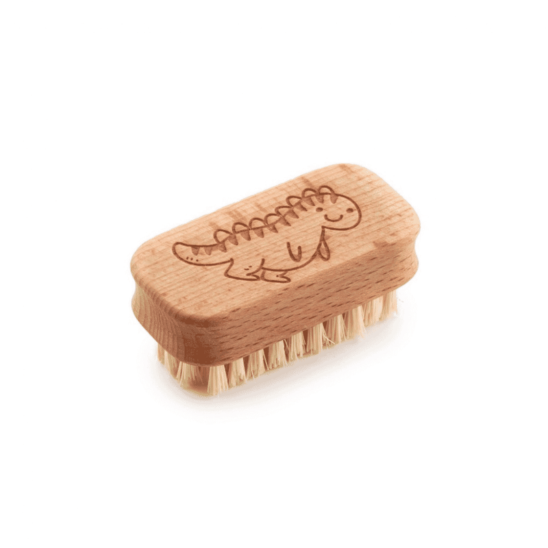 ecoLiving Kids Natural Vegan Nail Brush Dinosaur