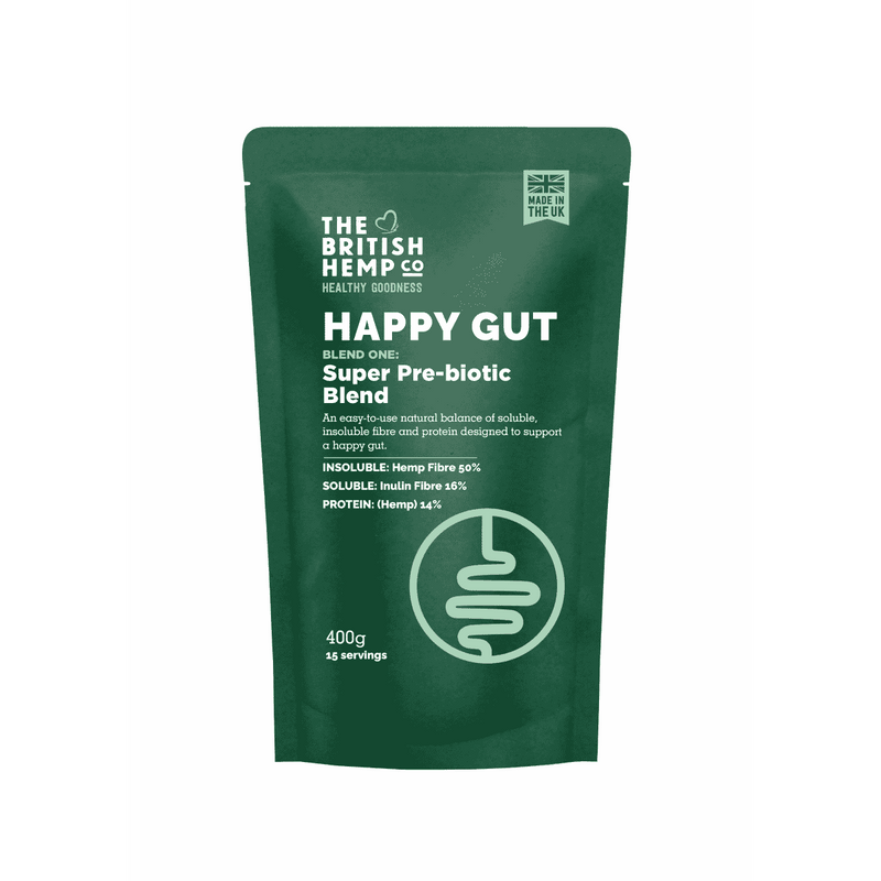 The British Hemp Co Happy Gut Super Prebiotic blend