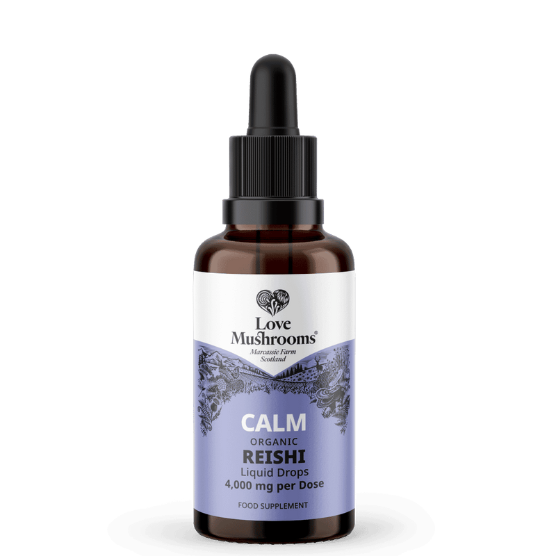 Love Mushrooms Calm Organic Reishi 4,000mg  50ml