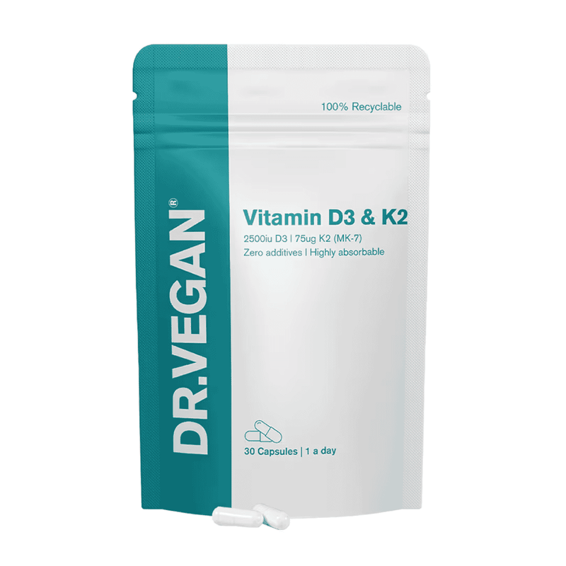 DR VEGAN Vitamin D3 & K2 30s