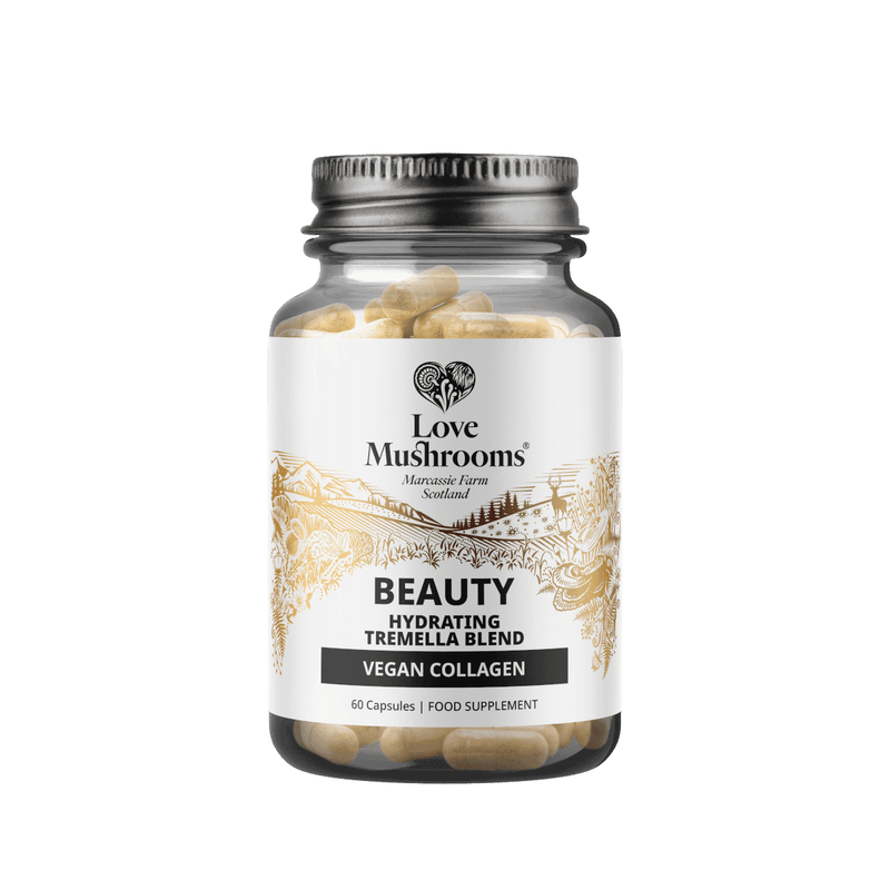 Love Mushrooms Beauty Hydrating Tremella Blend Vegan Collagen 60s