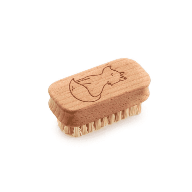 ecoLiving Kids Natural Vegan Nail Brush Fox