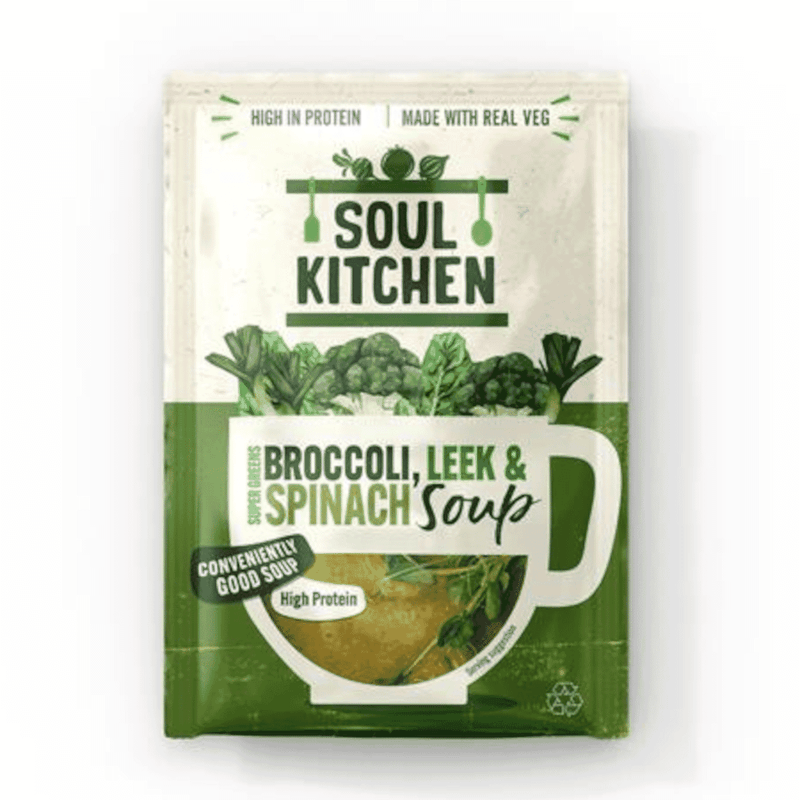 Purition Super Greens Broccoli Leek & Spinach Soup 25g SINGLE