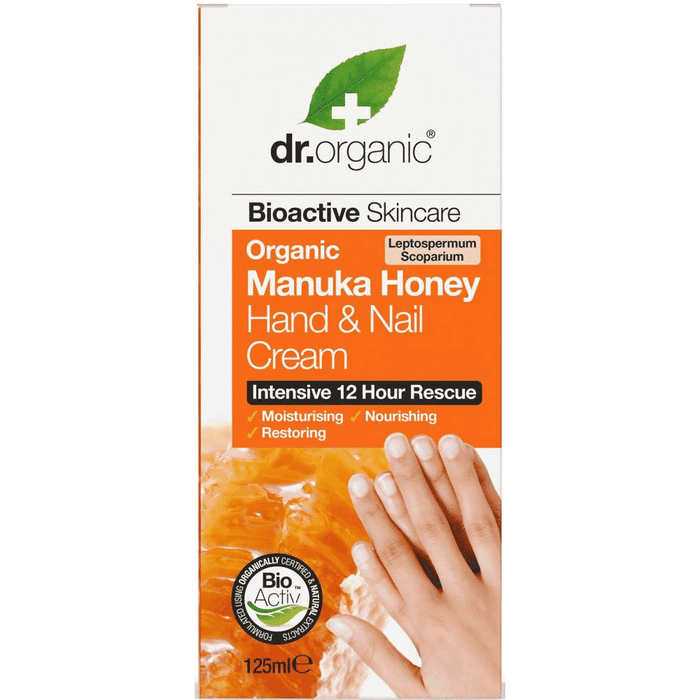 Dr Organic Manuka Honey Hand Cream 125ml
