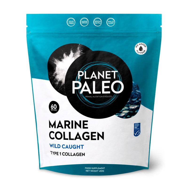 Planet Paleo Marine Collagen Wild Caught Type 1 Collagen 450g