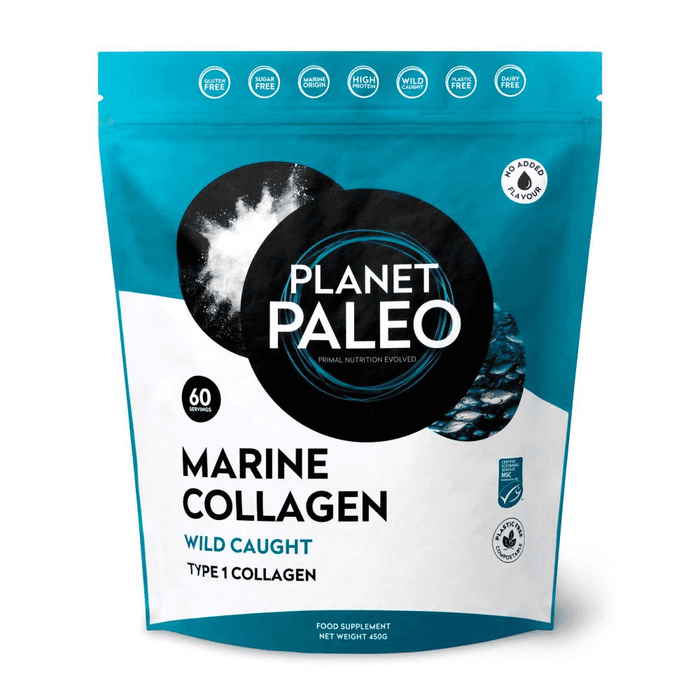 Planet Paleo Marine Collagen Wild Caught Type 1 Collagen 450g