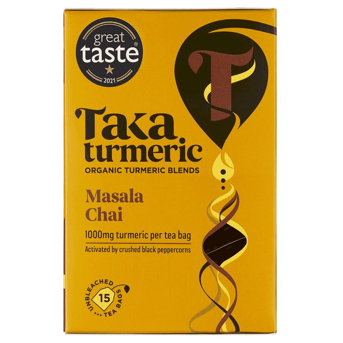 Taka Turmeric Masala Chai Teabags 15s