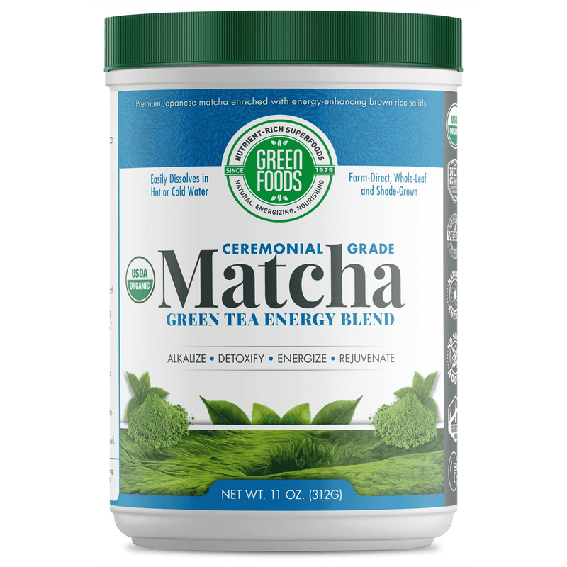 Green Foods Matcha Green Tea Energy Blend 312g