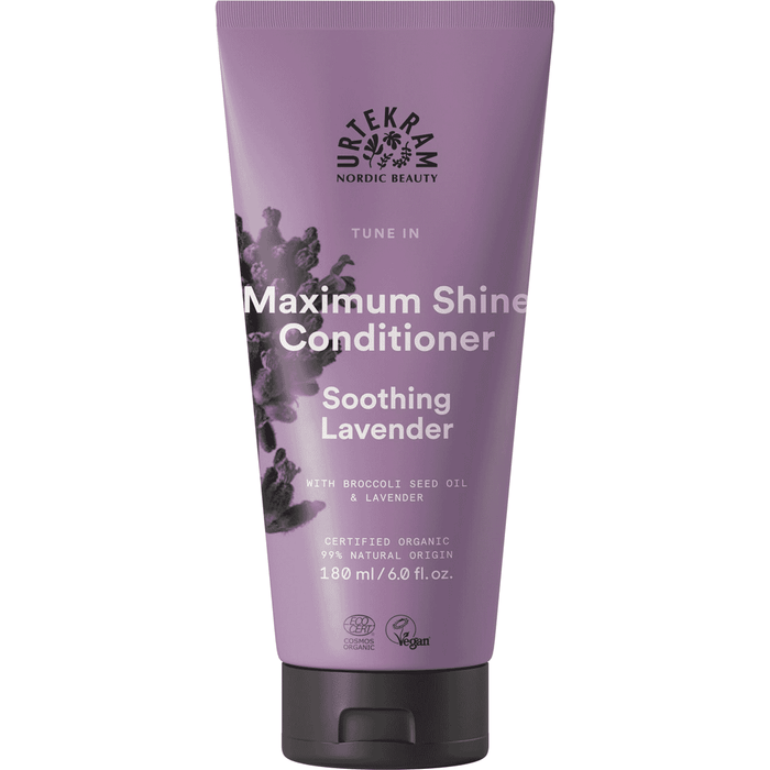Urtekram Maximum Shine Conditioner Soothing Lavender 180ml