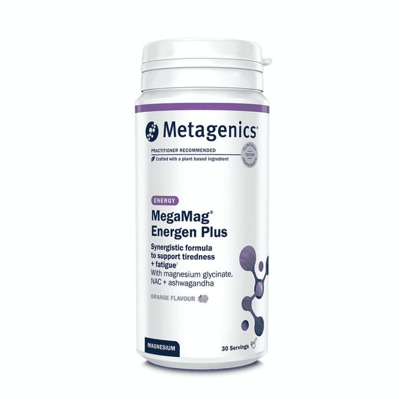 Metagenics MegaMag Energen Plus Orange Flavour 30 Servings