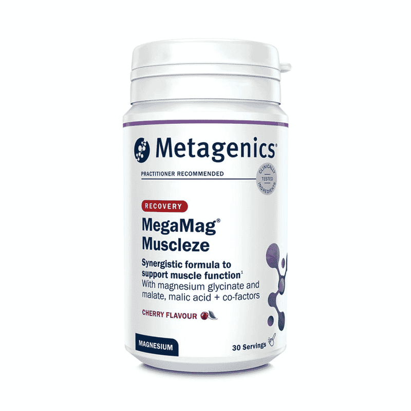 Metagenics MegaMag Muscleze Cherry Flavour 30 Servings