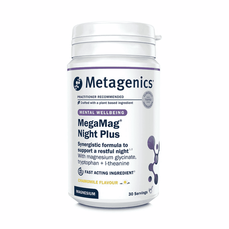 Metagenics MegaMag Night Plus Chamomile Flavour 30 Servings
