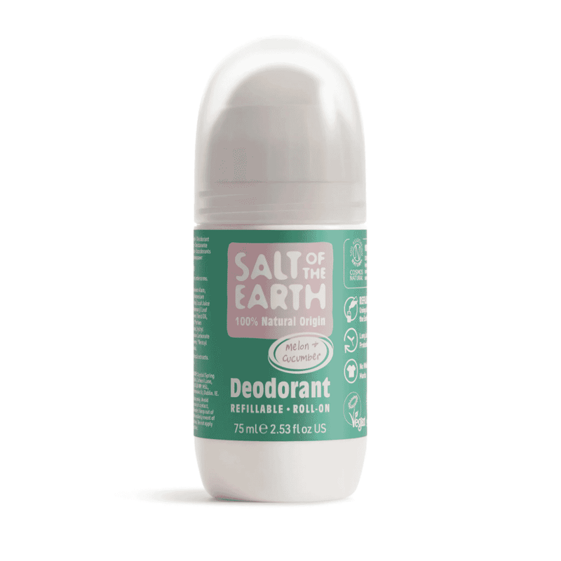 Salt of the Earth Melon & Cucumber Deodorant Refillabel Roll-On 75ml