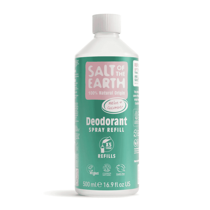 Salt of the Earth Melon & Cucumber Deodorant Spray Refill 500ml