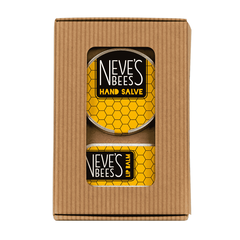 Men's Hand Salve & Lip Balm Gift Set - Grapefruit & Bergamot 34g