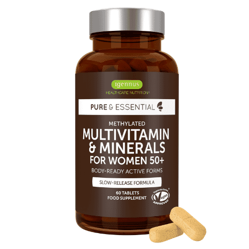 Igennus Methylated Multivitamin & Mineral for Woman 50+ 60s