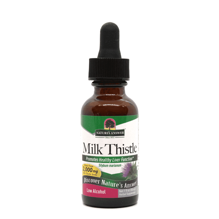 Nature's Answer Milk Thistle (Low Alcohol) 30ml - Dennis the Chemist