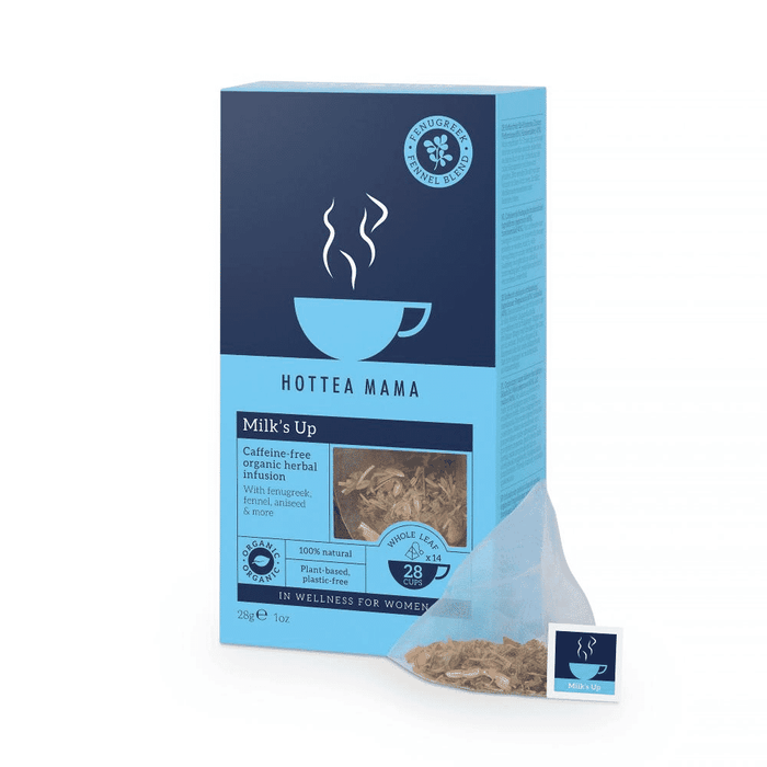 HotTea Mama Milk's Up Organic Herbal Infusion 28 Cups (x14 Teabags)