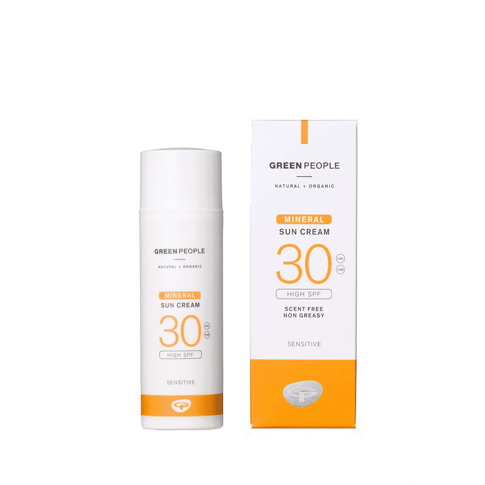 Green People Mineral Sun Cream 30 High SPF (Sensitive) 50ml