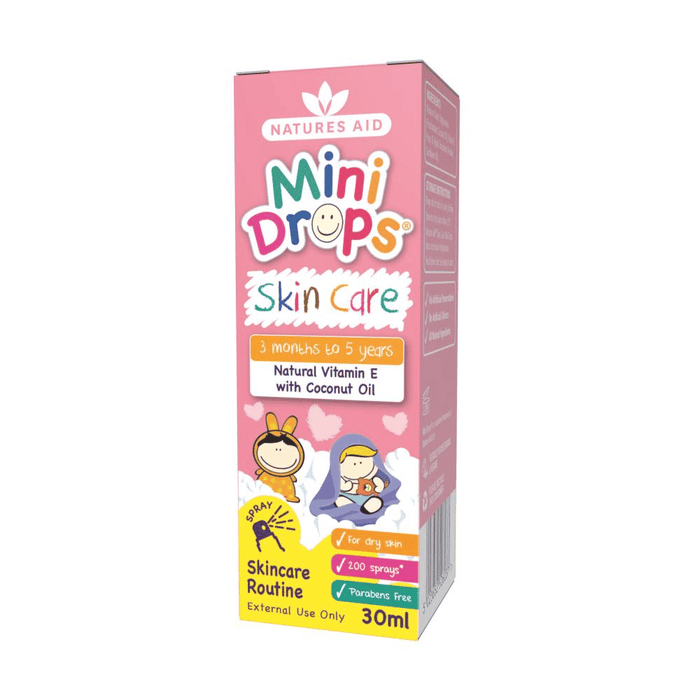 Natures Aid Mini Drops Skin Care 30ml