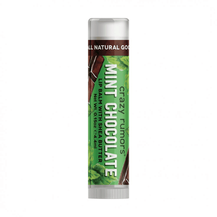 Crazy Rumors Mint Chocolate Lip Balm with Shea Butter