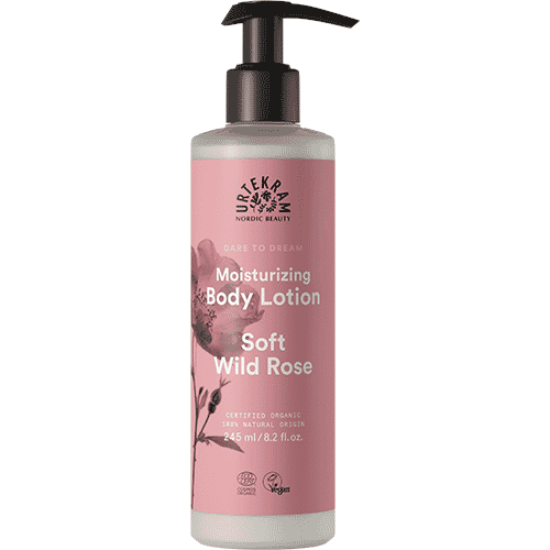 Urtekram Moisturizing Body Lotion Soft Wild Rose 245ml
