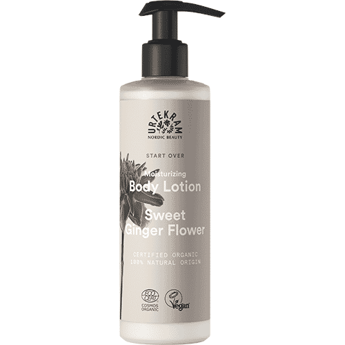 Urtekram Moisturizing Body Lotion Sweet Ginger Flower 245ml - Dennis the Chemist