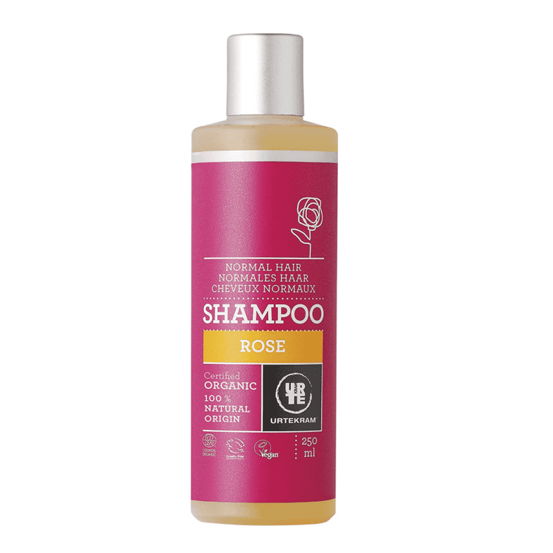Urtekram Moisturizing Shampoo Rose For Normal Hair 250ml