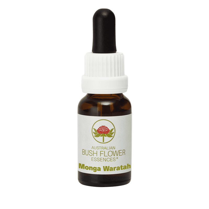 Australian Bush Flower Essences Monga Waratah (Stock Bottle) 15ml