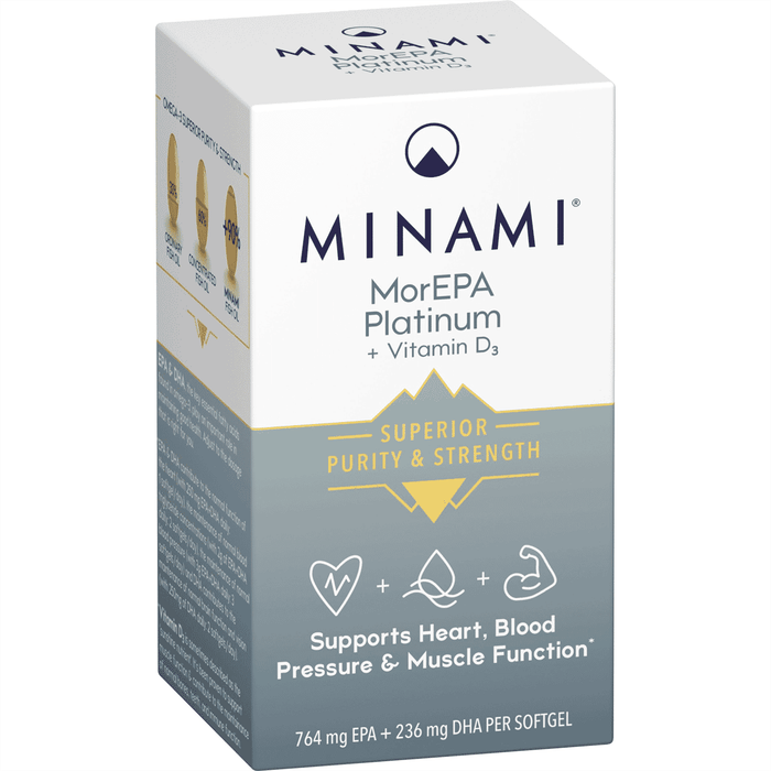 Minami MorEPA Platinum Elite + 1000IU Vitamin D3 60s