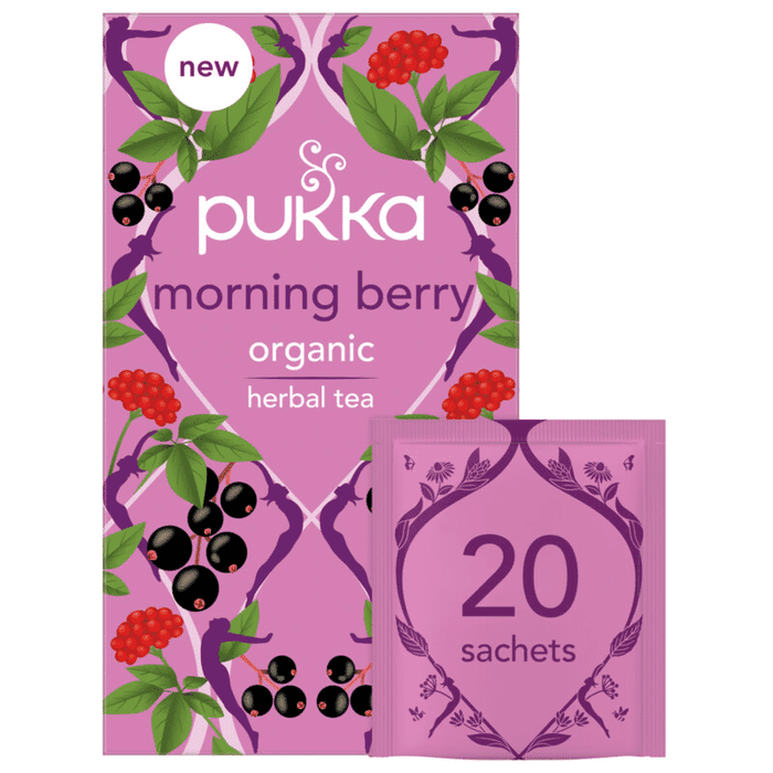 Pukka Herbs Morning Berry Organic Herbal Tea 20s