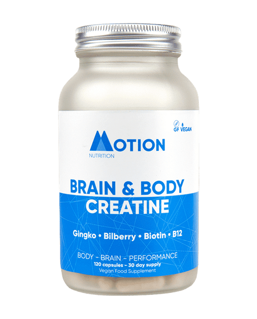 Motion Nutrition Brain & Body Creatine (Formerly Mind & Body) 120's - Dennis the Chemist