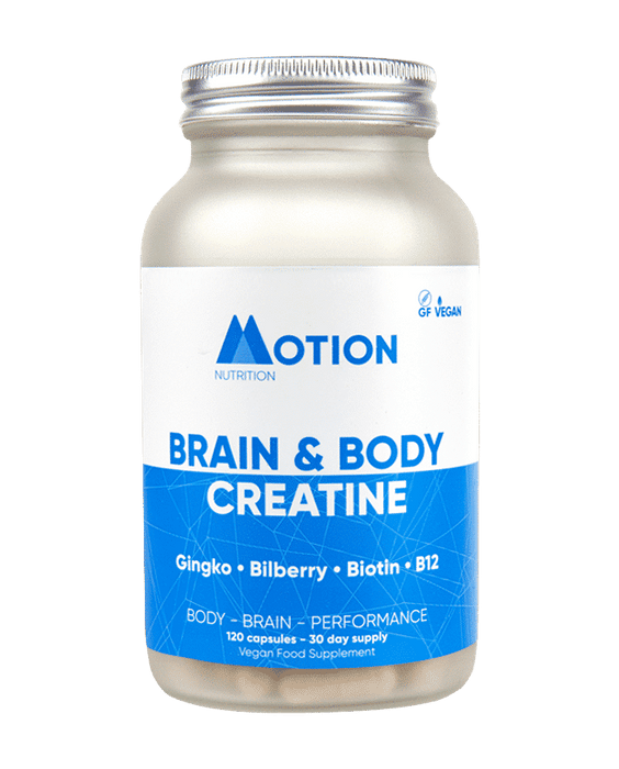 Motion Nutrition Brain & Body Creatine 120s - Dennis the Chemist