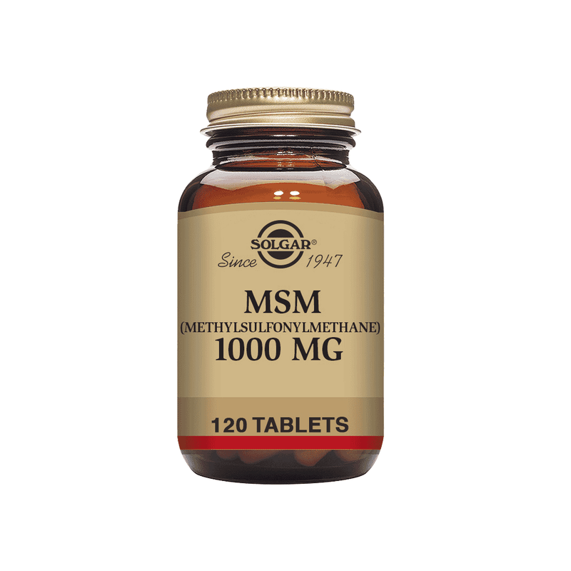Solgar MSM 1000mg 120s - Dennis the Chemist