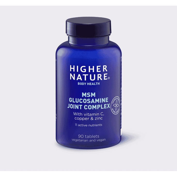 Higher Nature MSM Glucosamine Joint Complex 90s